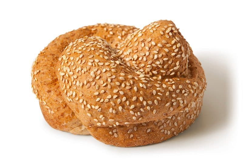 Wholemeal Knot Roll (large)