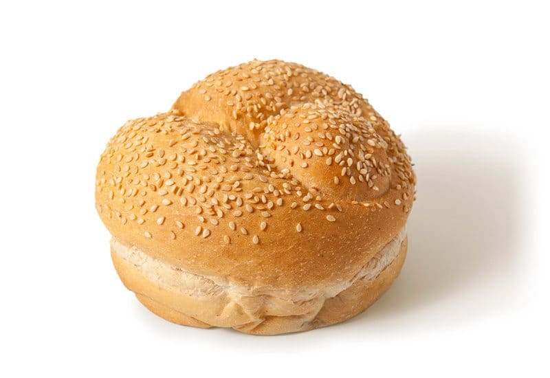 White Knot Roll (large)