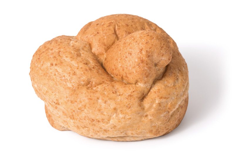 Wholemeal Knot Roll (no seed)